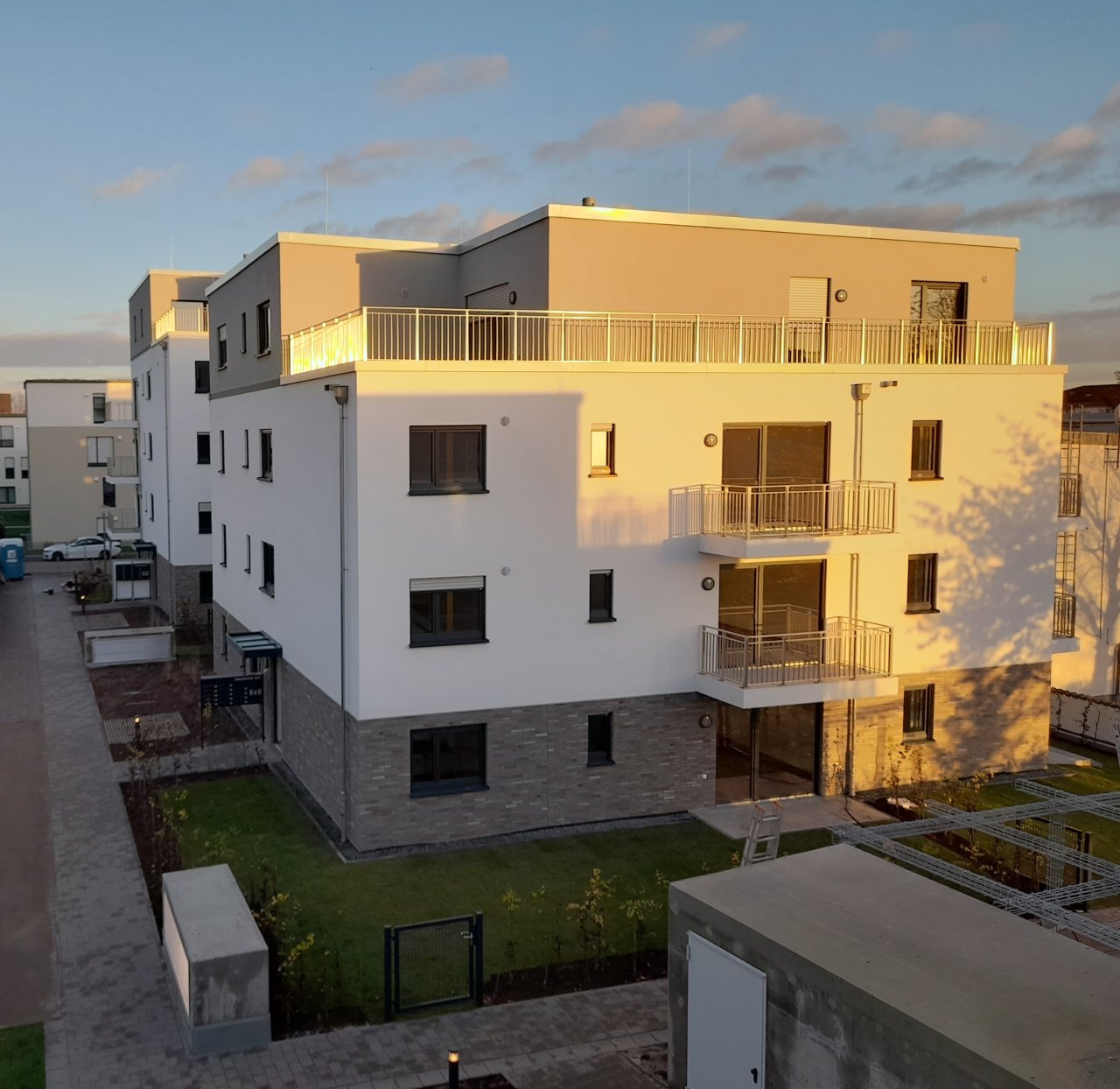 Bad Nauheim: 2 Zimmer Wohnung mit Terrasse 