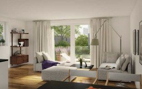 Bad Nauheim: 2 Zimmer EG-Wohnung mit Terrasse und Garten 