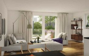 Bad Nauheim: 2 Zimmer EG-Wohnung mit Terrasse und Garten 