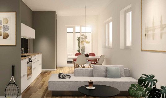 Bad Nauheim: 2 Zimmer Wohnung ca. 62m² mit Balkon 